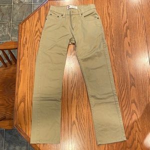 levi’s 511 slim khakis size 12 regular boys